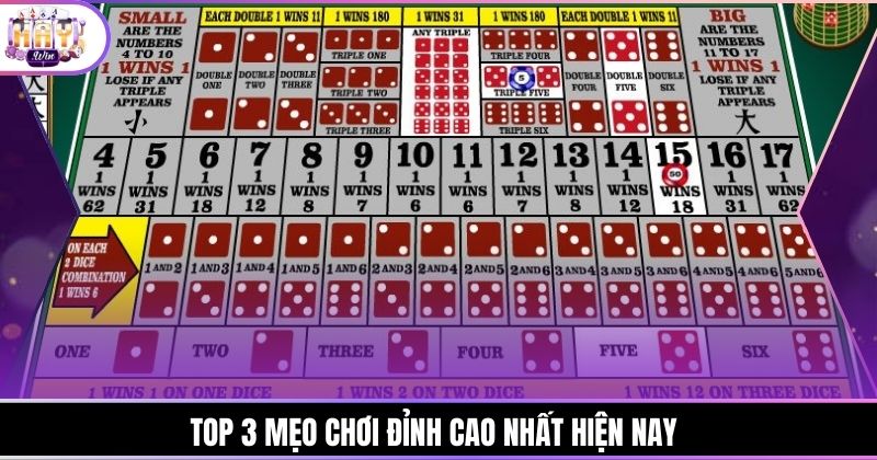 Top 3 mẹo chơi đỉnh cao nhất hiện nay 